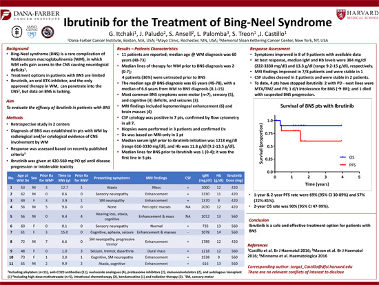 Ibrutinib for the Treatment of Bing-Neel Syndrome